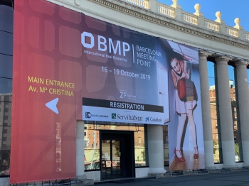 cartel de anuncio de la 23 edición de bmp 2019